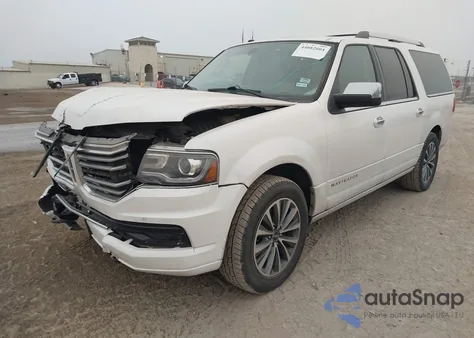 2017 Lincoln Navigator L Select z USA, uszkodzony, nr VIN 5LMJJ3HT5HEL12954